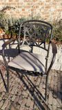 LYNTON kovová zahradní židle 4ks
