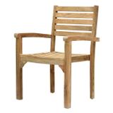 Zahradní židle BERNISE ze starého teakového dřeva